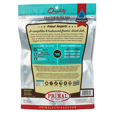 Primal Feline Chicken & Salmon Freeze-Dried Formula 5.5oz