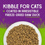 Stella & Chewy’s Baked Kibble for Cats Raw Coated Cage Free Duck Recipe 5 lb