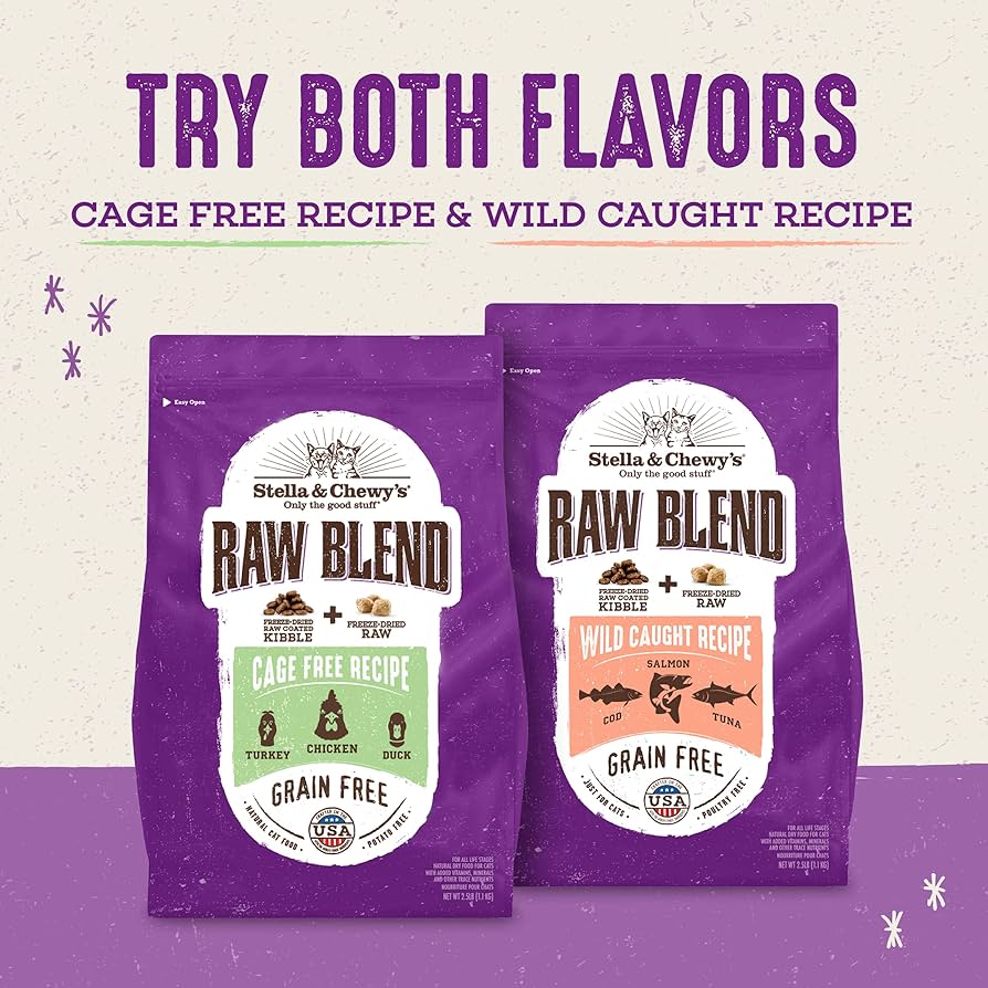 Stella & Chewy’s Raw Blend Cat 2.5lb