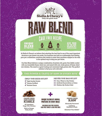 Stella & Chewy’s Raw Blend Cat 2.5lb