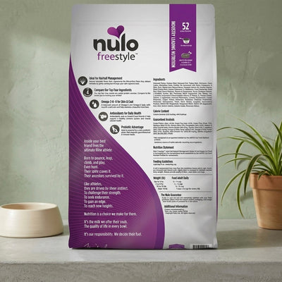 Nulo FreeStyle Adult Cat Hairball Management Turkey & Cod 5LB Bag