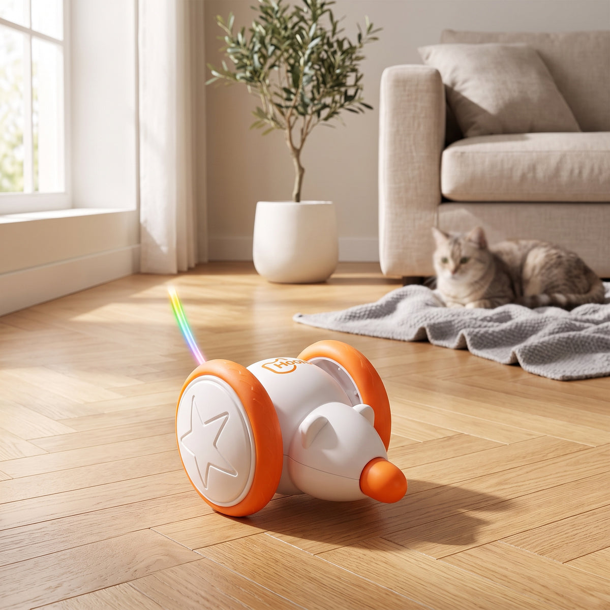 Cozy Paws Interactive Cat Toy