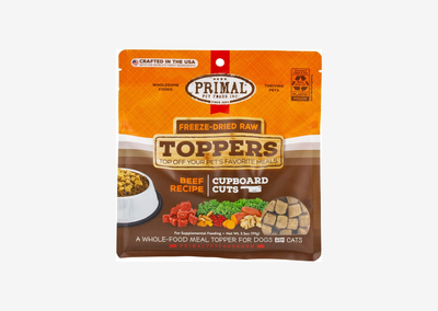 Primal Beef Cupboard Cuts Freeze-Dried Topper 3.5oz